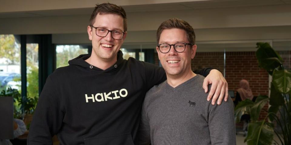Hakio’s co-founders, Malte Vittrup and Simon Kristensen. Photo courtesy of Hakio.