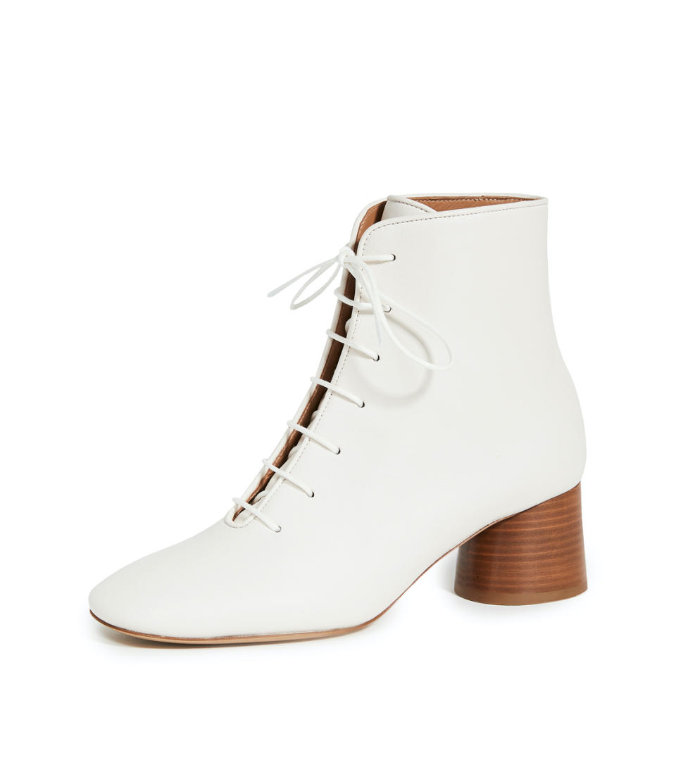 Mansur Gavriel Soft Lace Up Boots. Image via Shopbop.