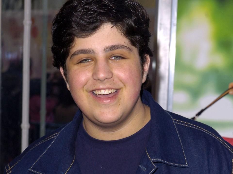 Josh Peck at the LA premiere of "13 Going on 30" in April 2004.