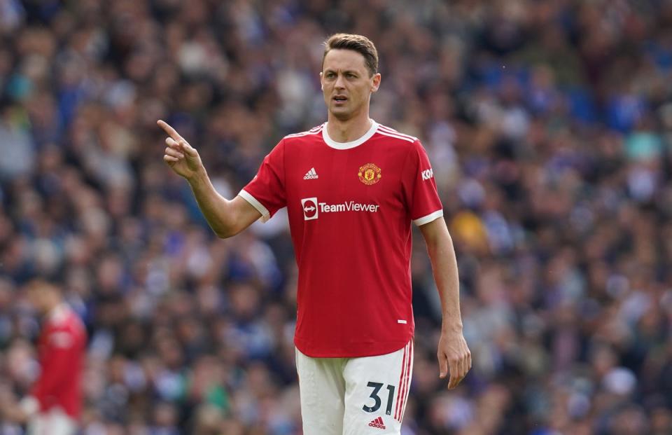 Nemanja Matic is reunited with Jose Mourinho at Roma after spending five seasons at Manchester United (Gareth Fuller/PA) (PA Wire)