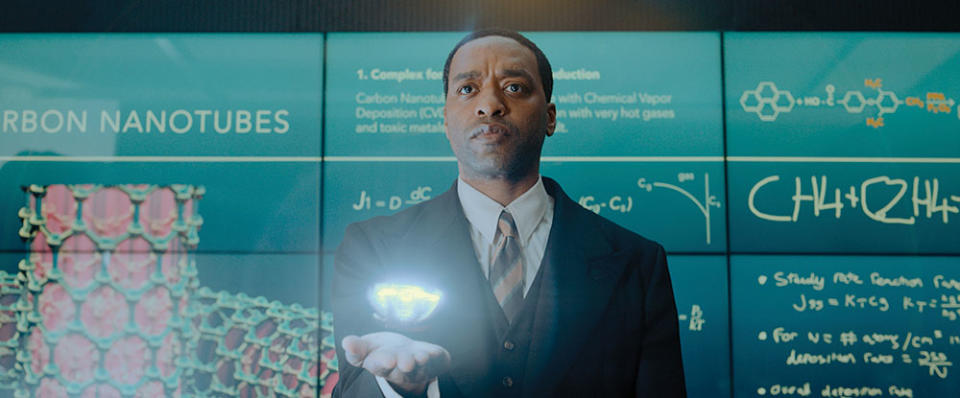 Chiwetel Ejiofor as the title character of the Showtime sci-fi drama The Man Who Fell to Earth, based on the novel by Walter Tevis. - Credit: Courtesy of SHOWTIME