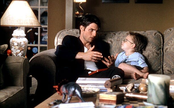 ALL CROPS: JERRY MAGUIRE, Tom Cruise, Jonathan Lipnicki, 1996, (c)TriStar Pictures/courtesy Everett Collection