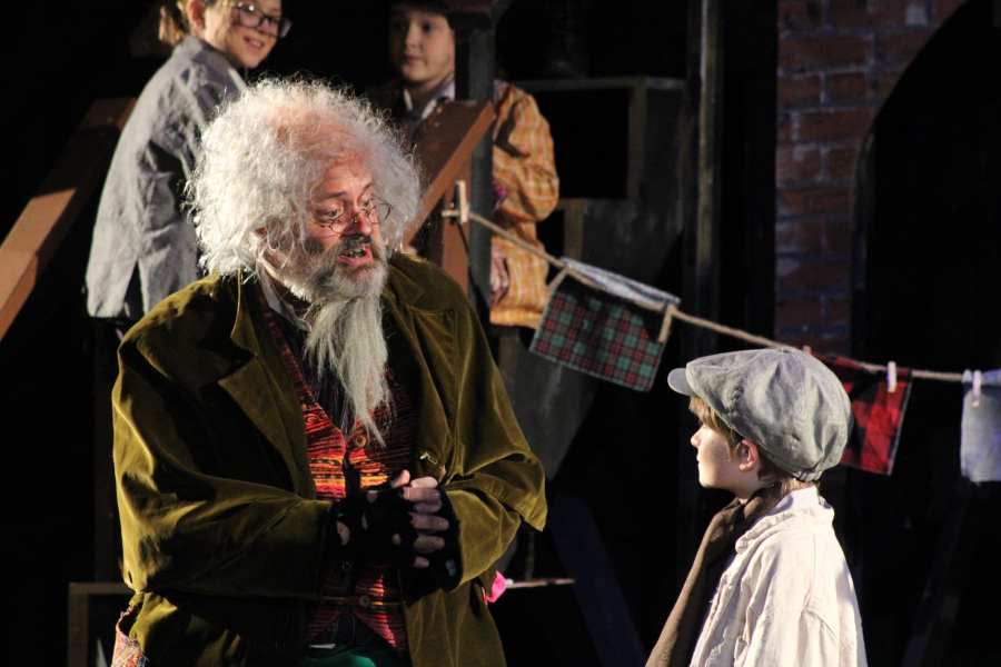 Joe Urbaitis played Fagin in the 2023 Spotlight Theatre production of “Oliver.”