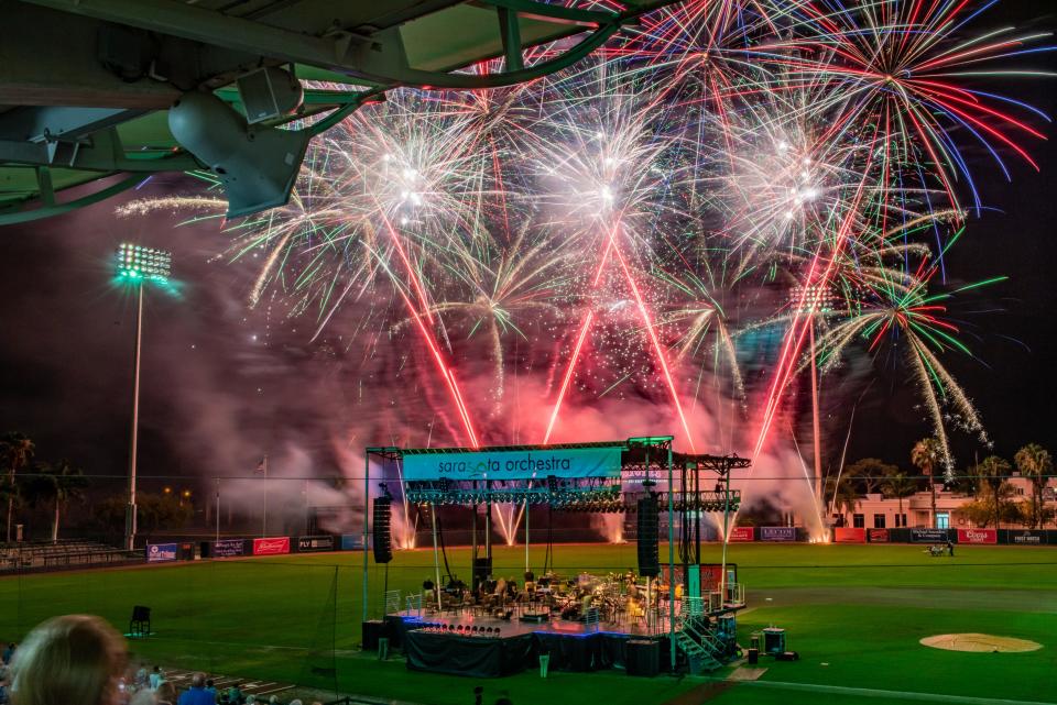 The Sarasota Orchestra has had great success with its Outdoor Pops concerts at Ed Smith Stadium.