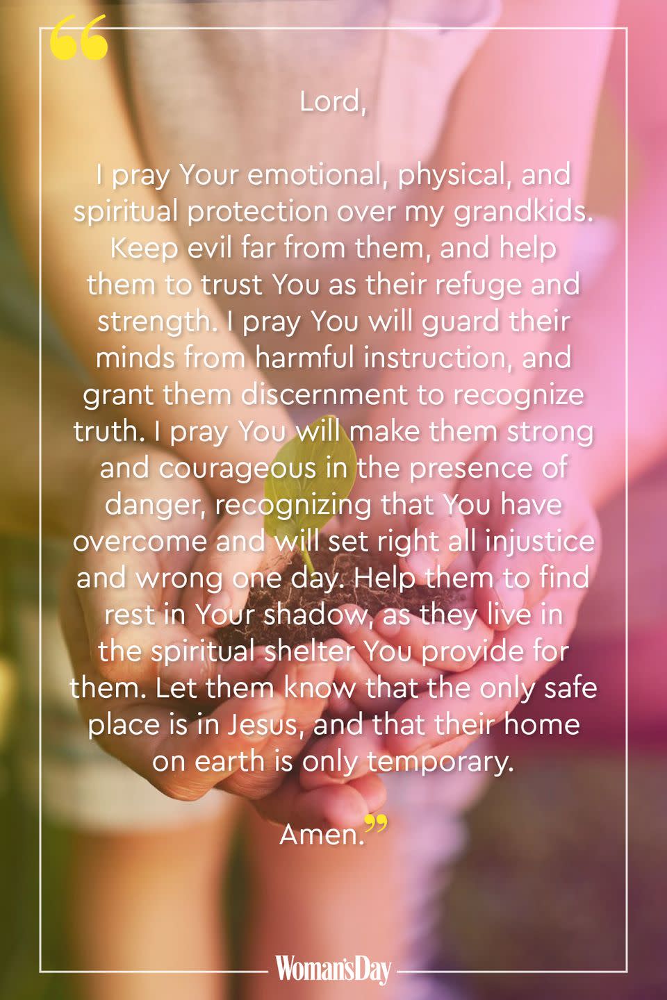 For Protection of Grandchildren