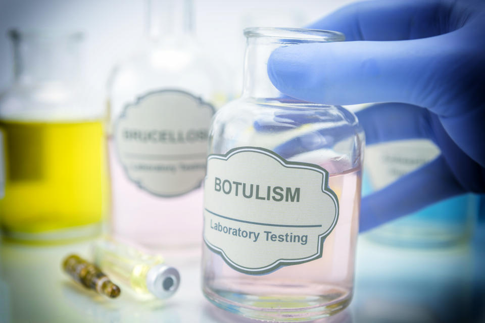 Testing for botulism can include stool, blood, and stomach contents, as well as suspicious foods. (Getty)