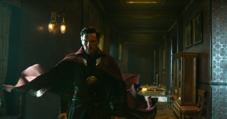 Benedict Cumberbatch stars as Dr. Stephen Strange.