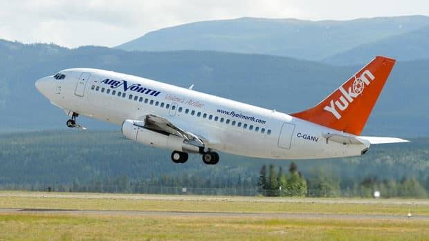 Anyone who was on April 3 Air North flight 4N538 from Vancouver to Whitehorse and who has COVID-19 symptoms should get tested, say health officials. Anyone who was on the flight but doesn't have symptoms can also get tested. (CBC - image credit)