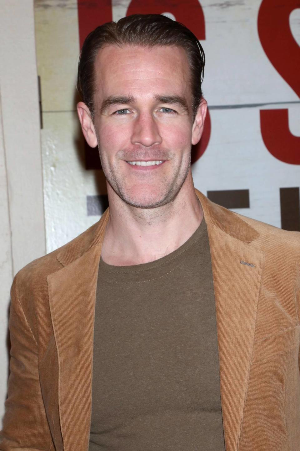 Actor James Van Der Beek is known for the TV series “Dawson’s Creek” and movie, “Varsity Blues.”