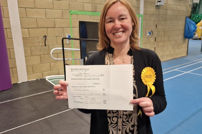 Marie Goldman has been elected as Chelmsford MP