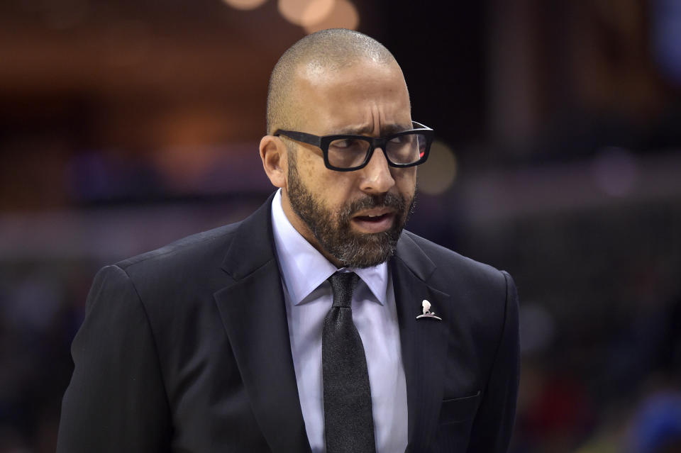 Grizzlies coach David Fizdale lasted just over one season in Memphis. (AP)