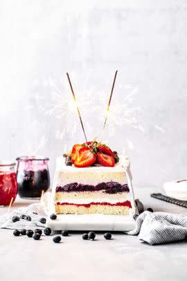 Berry Icebox Cake