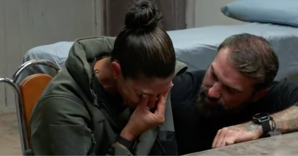 Stephanie Rice crying Ant Middleton 