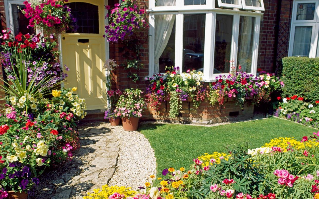 Your front garden can accommodate a huge range of plants, as long as you don’t give in to four-wheeled invaders - GAP Photos