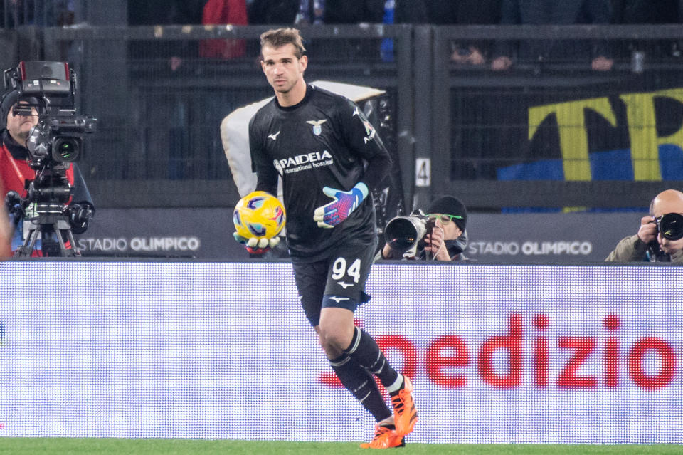 拉齊奧足球俱樂部門將Ivan Provedel。(Photo by Ivan Romano/Getty Images)