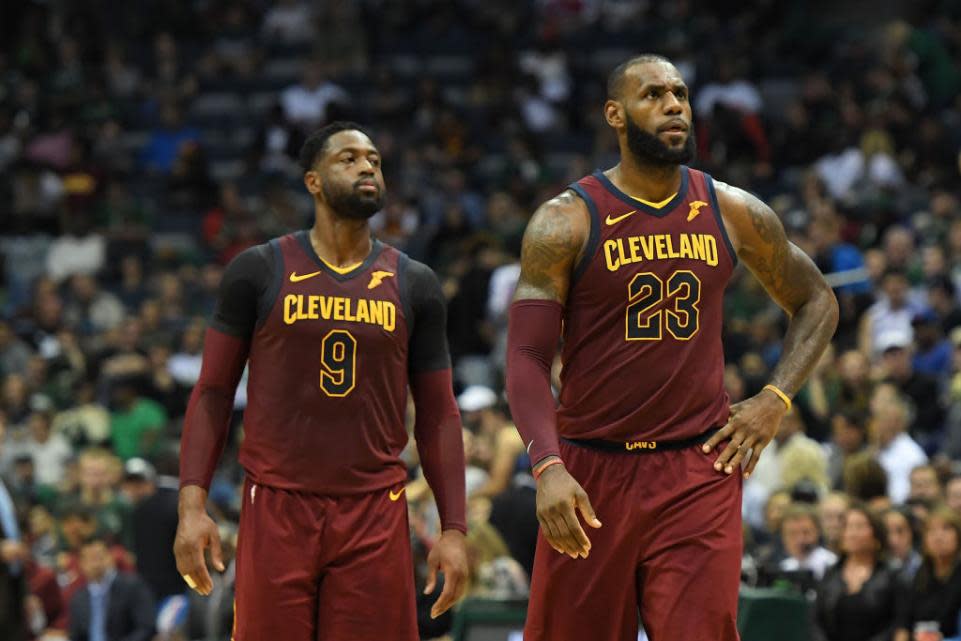 Dwyane Wade and LeBron James are on the case in the mystery of David Fizdale's firing.