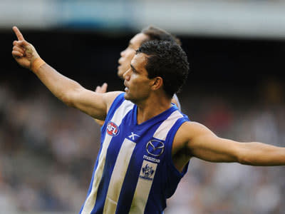 North Melbourne looked the stronger team early in the match, racing out to a strong lead.