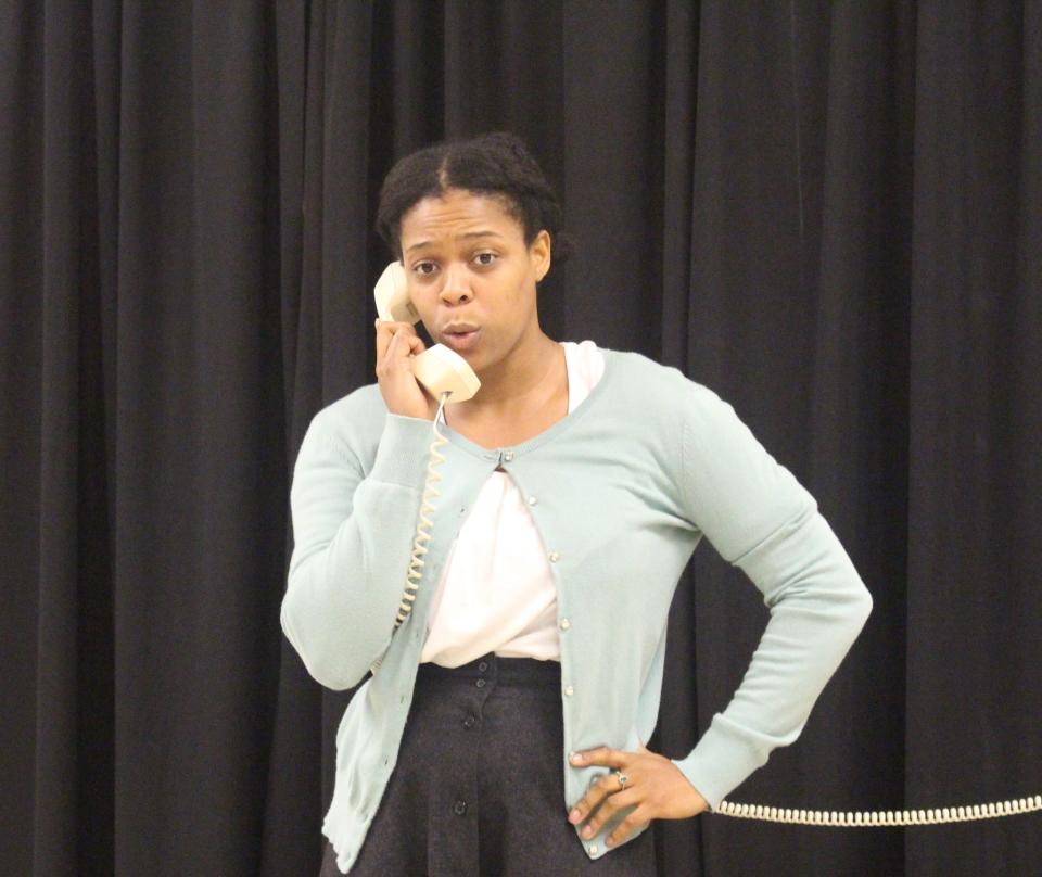 Kristina Walker plays Althea Gibson in The WordPlayers’ touring production of “Althea & Angela,” now available for booking. Walker is known to WordPlayers’ audiences as “Mother” from last year’s “The Ends We Seek.”