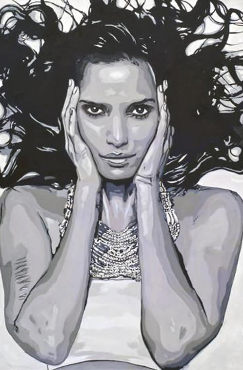 Padma Lakshmi by Mark Boomershine