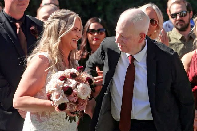 <p>TLC</p> Christine Brown and her father Rex