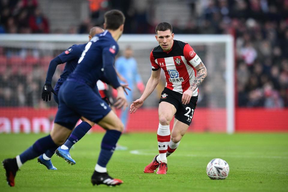 Wanted: Southampton midfielder Hojbjerg Photo: AFP via Getty Images