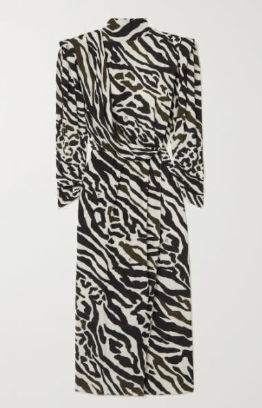 dundas-zebra-print-dress