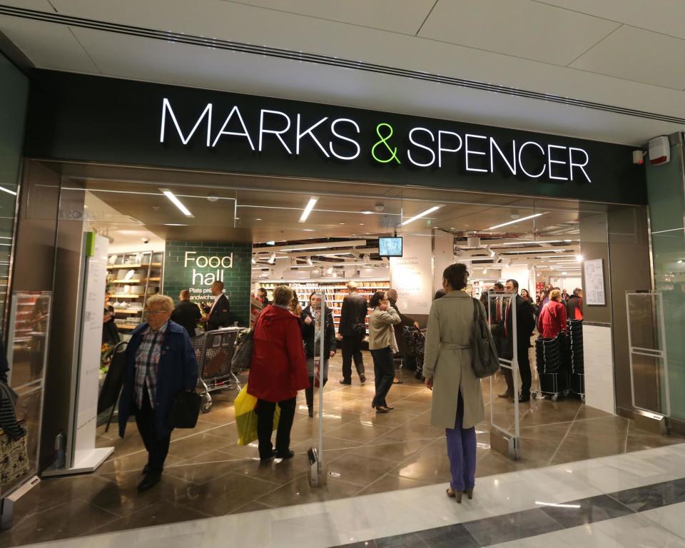 M&S already sells some party food and alcohol online, but a new service could encompass a huge range of groceries, rivalling the likes of AmazonFresh: Getty