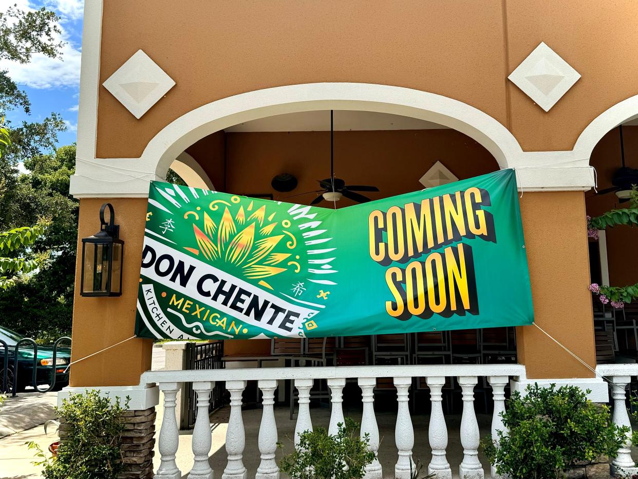 Don Chente replaces what was previously Agave II Fresh Mex and Cantina in Port Orange.