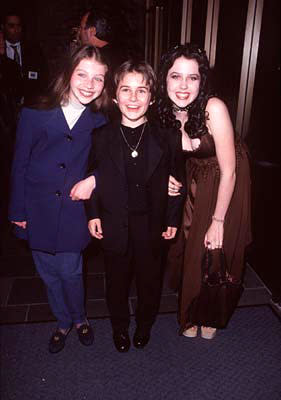 Michelle Trachtenberg , Miko Hughes and Majandra Delfino at the Beverly Hills premiere of Universal's Mercury Rising