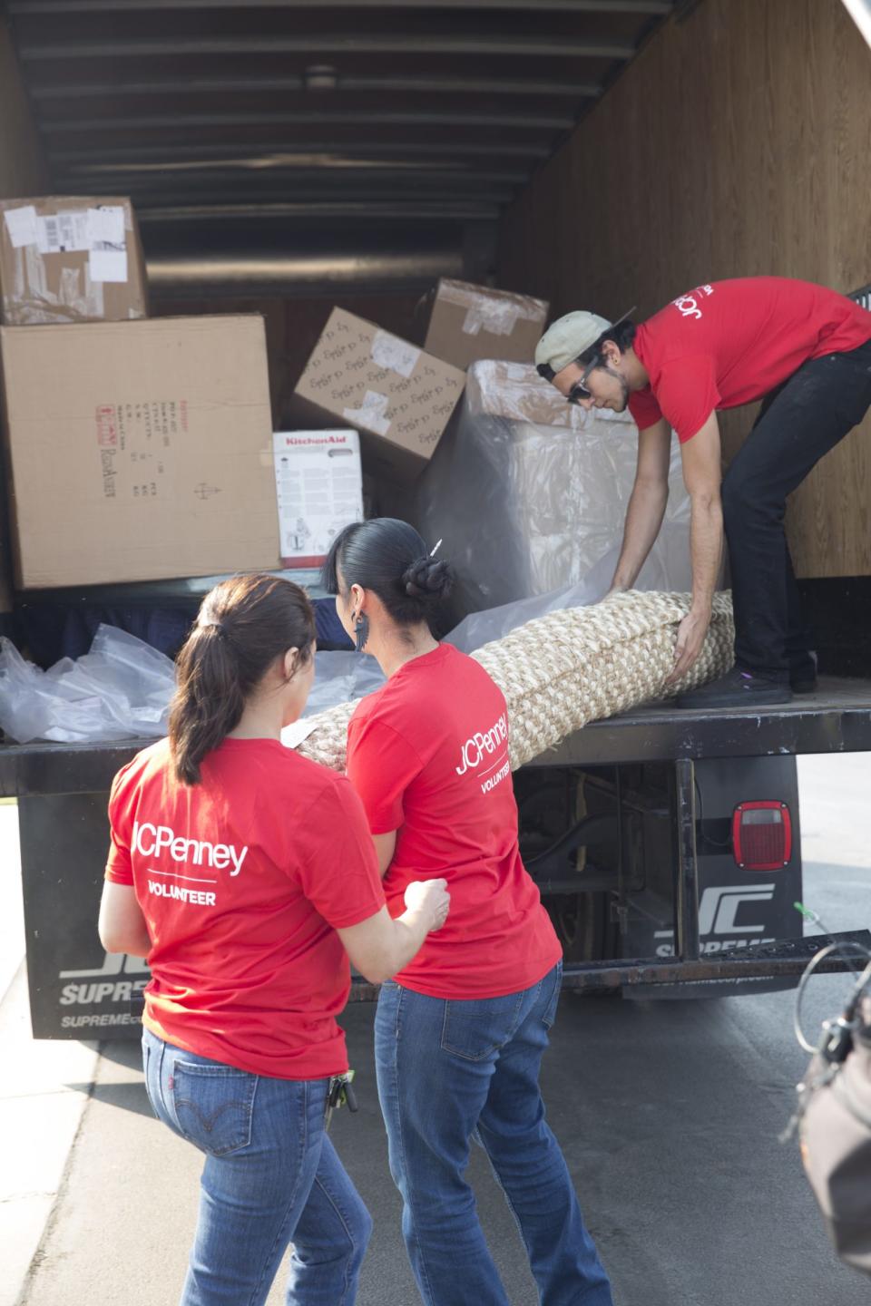 Unloading the Truck