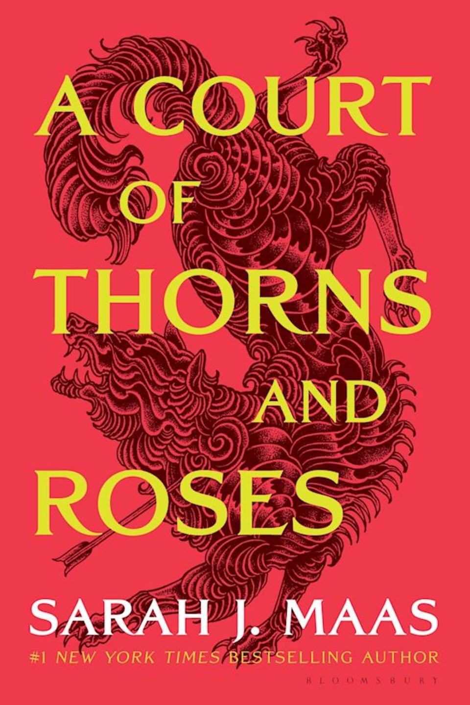 "A Court of Thorns and Roses" by Sarah J. Maas.