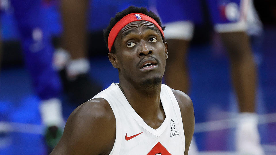 Pascal Siakam has taken some positive strides over the past two games. (Photo by Tim Nwachukwu/Getty Images)