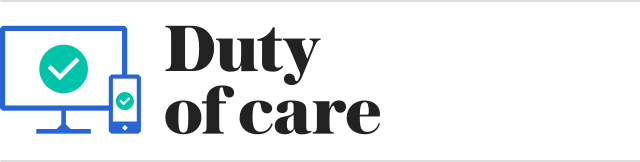 Banner: Duty of Care