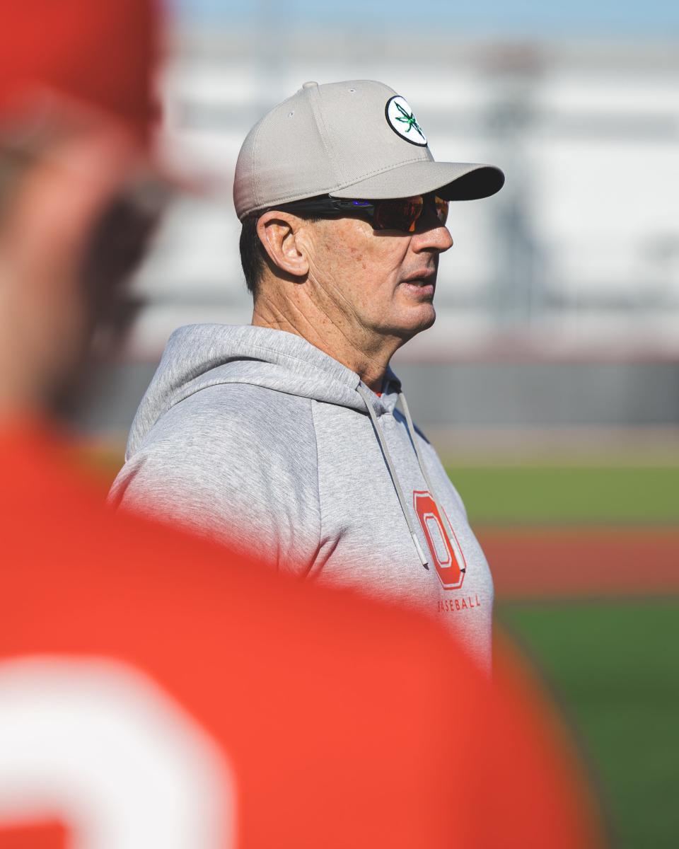 Ohio State baseball coach Bill Mosiello returns for his second season after leading the Buckeyes to 31 wins in 2023.