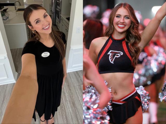 Atlanta Falcons Cheerleader Dog Dress