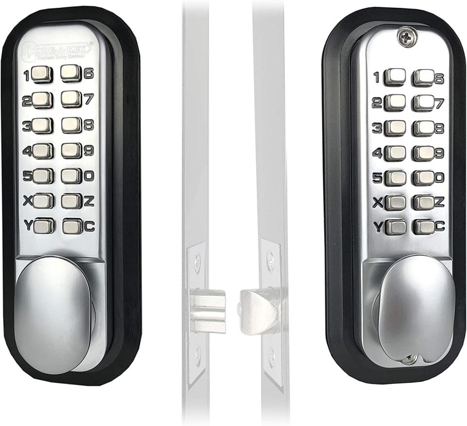 JOUNJIP Mechanical Keyless Combination Latch Door Lock