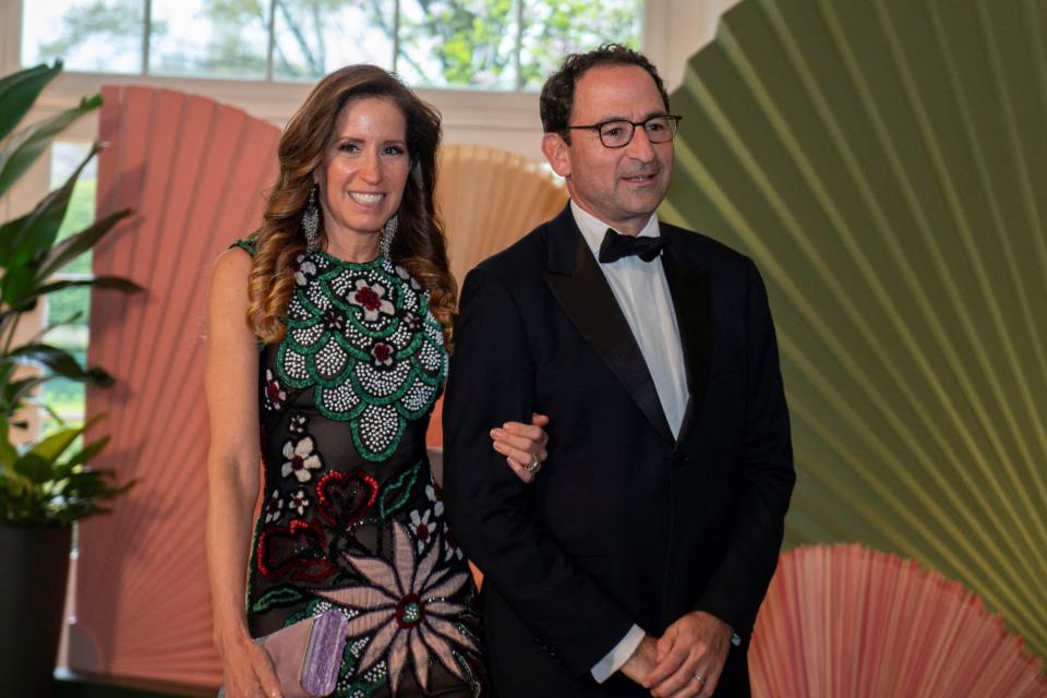 President of Blackstone Jon Gray at the White house state dinner