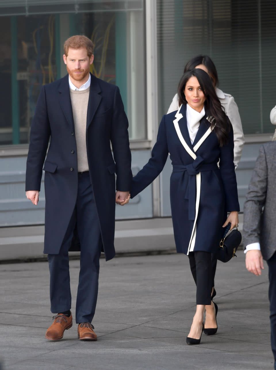 The duo were in Birmingham for International Women's Day. Photo: Getty Images