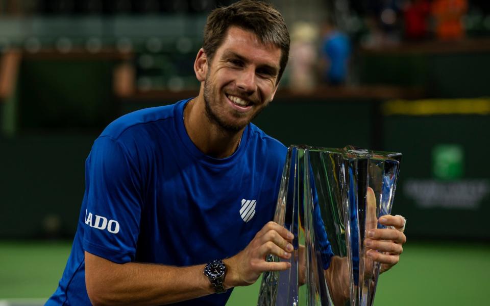 Norrie overcame Nikoloz Basilashvili in the final at Indian Wells - GETTY IMAGES