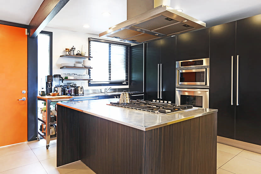 After: Modern kitchen in the upper unit