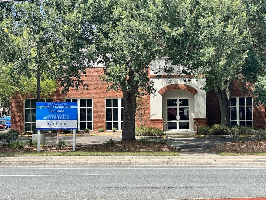 A development plan has been filed with the City of Gainesville to convert this former bank building at 4115 NW 16th Blvd. into a Starbucks.