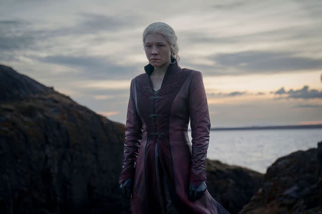 <p>Theo Whiteman/HBO</p> Emma D'Arcy as Rhaenyra Targaryen in season 2 of 'House of the Dragon'