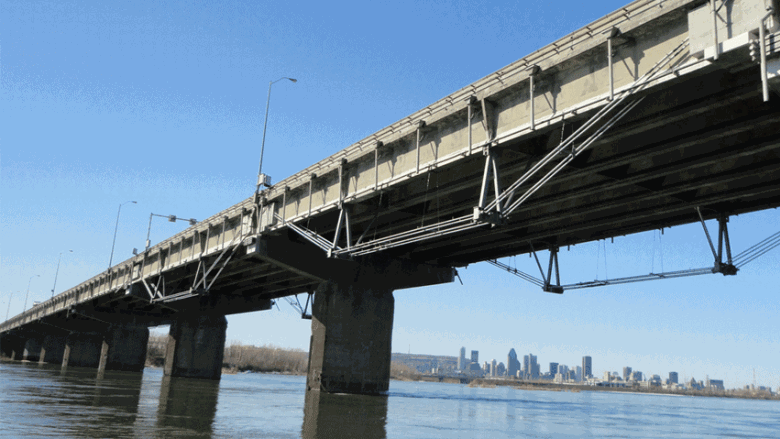 Reinforcement work wraps up on Champlain Bridge