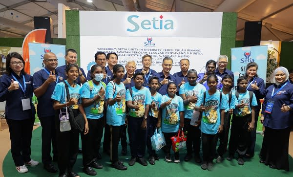 Penang DCM I Officiates S P Setia Foundation Sincerely, Setia Unity In Diversity: Stem Fun Learning Programme