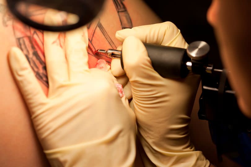 A woman experienced a big tattoo mishap