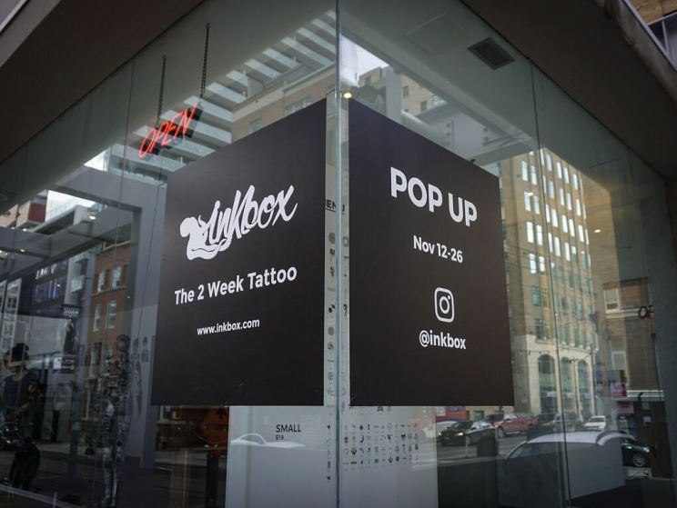 How much does it cost to open up a pop-up shop? 