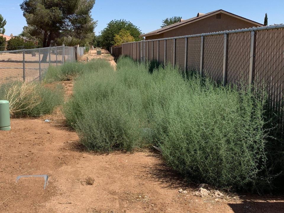 Apple Valley Fire Protection District officials are attempting to educate residents about illegal fireworks, brush fire danger, and creating defensible space around structures.