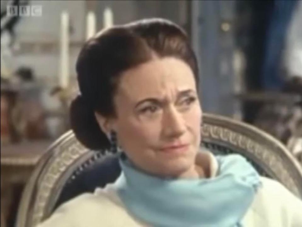 The Duchess of Windsor, pictured in the BBC interview aired in 1970, in which she said she wanted to be a business womanBBC