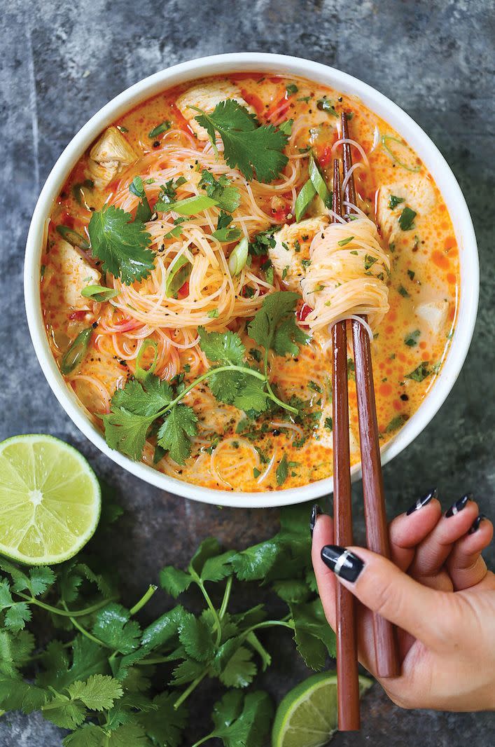 Thai Red Curry Noodle Soup