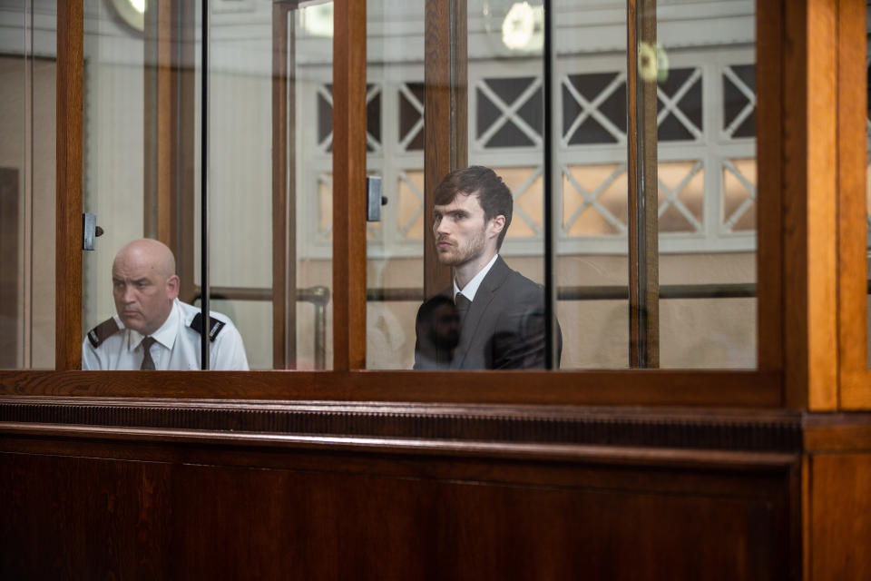 FROM ITV

STRICT EMBARGO - No Use Before Tuesday 23rd May 2023

Coronation Street - Ep 10969

Thursday 1st June 2023

Daisy Midgeley [CHARLOTTE JORDAN] enters the witness box. Will she have the strength to face Justin [ANDREW STILL] and relive the attack? 

Picture contact - David.crook@itv.com

Photographer - Danielle Baguley

This photograph is (C) ITV and can only be reproduced for editorial purposes directly in connection with the programme or event mentioned above, or ITV plc. This photograph must not be manipulated [excluding basic cropping] in a manner which alters the visual appearance of the person photographed deemed detrimental or inappropriate by ITV plc Picture Desk. This photograph must not be syndicated to any other company, publication or website, or permanently archived, without the express written permission of ITV Picture Desk. Full Terms and conditions are available on the website www.itv.com/presscentre/itvpictures/terms
